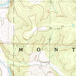 United States Geological Survey Manes, MO (1987, 24000-Scale) digital map