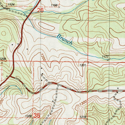 United States Geological Survey Manes, MO (2004, 24000-Scale) digital map