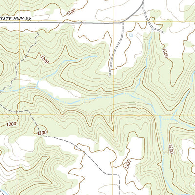 United States Geological Survey Manes, MO (2021, 24000-Scale) digital map