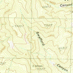 United States Geological Survey Maness Peak, AZ-NM (1991, 24000-Scale) digital map