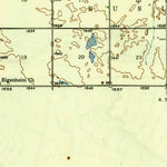 United States Geological Survey Manfred, ND (1945, 62500-Scale) digital map