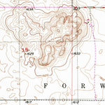 United States Geological Survey Manfred, ND (1950, 24000-Scale) digital map