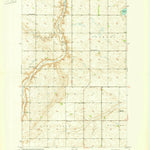 United States Geological Survey Manfred NW, ND (1950, 24000-Scale) digital map