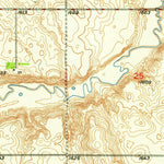 United States Geological Survey Manfred NW, ND (1950, 24000-Scale) digital map