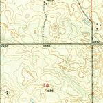 United States Geological Survey Manfred SW, ND (1949, 24000-Scale) digital map