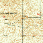 United States Geological Survey Manfred SW, ND (1949, 24000-Scale) digital map