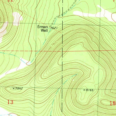 United States Geological Survey Mangas, NM (1981, 24000-Scale) digital map