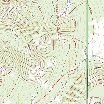 United States Geological Survey Mangas, NM (2023, 24000-Scale) digital map