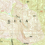 United States Geological Survey Mangas Springs, NM (1990, 24000-Scale) digital map