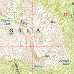 United States Geological Survey Mangas Springs, NM (1999, 24000-Scale) digital map