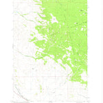 United States Geological Survey Manger Park, MT (1971, 24000-Scale) digital map