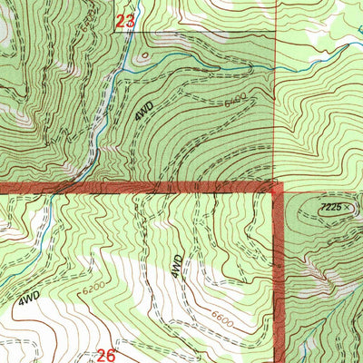 United States Geological Survey Manger Park, MT (1995, 24000-Scale) digital map