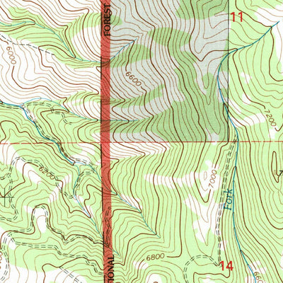 United States Geological Survey Manger Park, MT (1995, 24000-Scale) digital map