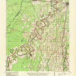 United States Geological Survey Mangham, LA (1935, 62500-Scale) digital map