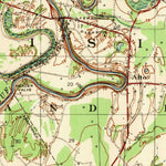 United States Geological Survey Mangham, LA (1935, 62500-Scale) digital map