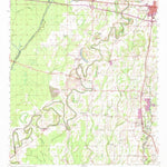 United States Geological Survey Mangham, LA (1957, 62500-Scale) digital map