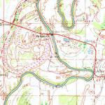 United States Geological Survey Mangham, LA (1957, 62500-Scale) digital map