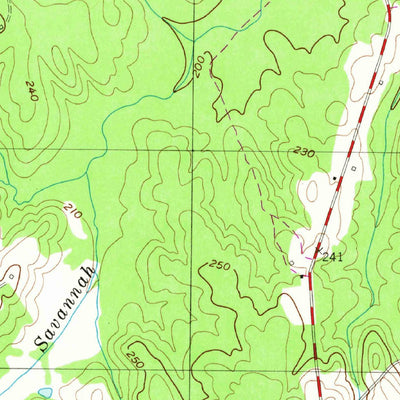 United States Geological Survey Mangum, NC (1956, 24000-Scale) digital map