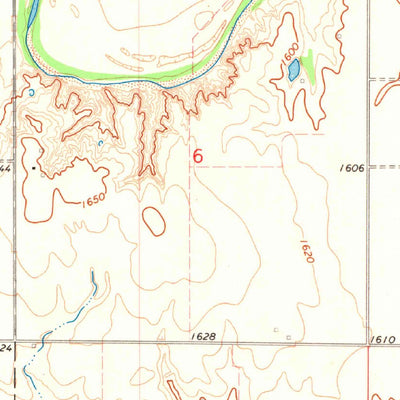 United States Geological Survey Mangum North, OK (1971, 24000-Scale) digital map
