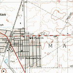 United States Geological Survey Manhattan, IL (1990, 24000-Scale) digital map