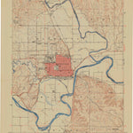 United States Geological Survey Manhattan, KS (1950, 24000-Scale) digital map