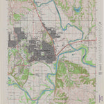 United States Geological Survey Manhattan, KS (1982, 24000-Scale) digital map