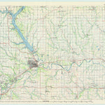 United States Geological Survey Manhattan, KS (1985, 100000-Scale) digital map