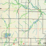 United States Geological Survey Manhattan, KS (1985, 100000-Scale) digital map