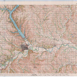 United States Geological Survey Manhattan, KS (1990, 100000-Scale) digital map