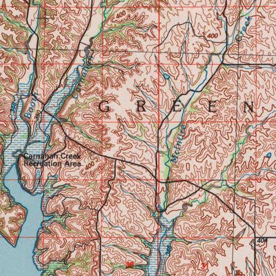 United States Geological Survey Manhattan, KS (1990, 100000-Scale) digital map