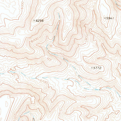 United States Geological Survey Manhattan Mountain NE, NV (1969, 24000-Scale) digital map