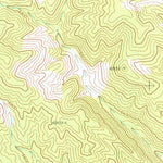 United States Geological Survey Manhattan Mountain, NV (1969, 24000-Scale) digital map