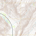 United States Geological Survey Manhattan Mountain NW, NV (2011, 24000-Scale) digital map