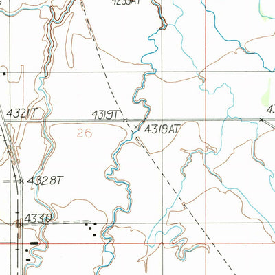 United States Geological Survey Manhattan, MT (1987, 24000-Scale) digital map
