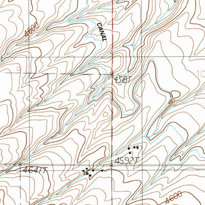 United States Geological Survey Manhattan, MT (1987, 24000-Scale) digital map