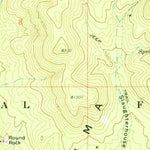 United States Geological Survey Manhattan, NV (1971, 24000-Scale) digital map