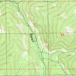 United States Geological Survey Manhead Mountain, MT (1989, 24000-Scale) digital map