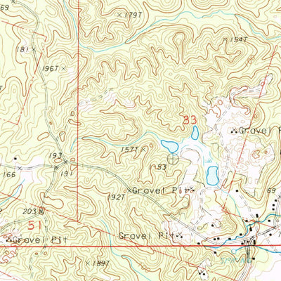 United States Geological Survey Manifest, LA (1983, 24000-Scale) digital map