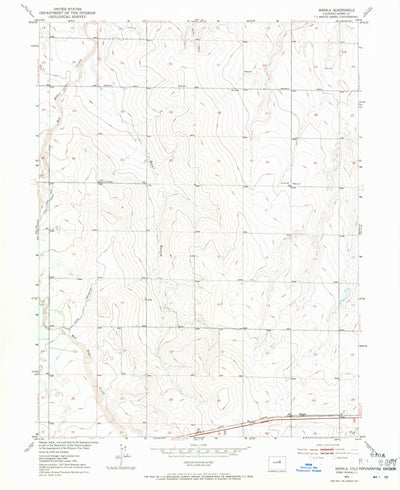 United States Geological Survey Manila, CO (1951, 24000-Scale) digital map