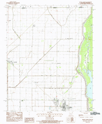 United States Geological Survey Manila North, AR-MO (1983, 24000-Scale) digital map