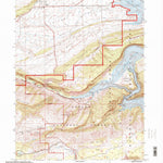 United States Geological Survey Manila, UT-WY (1996, 24000-Scale) digital map