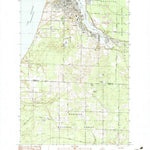 United States Geological Survey Manistee, MI (1982, 25000-Scale) digital map