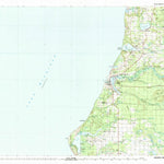 United States Geological Survey Manistee, MI-WI (1983, 100000-Scale) digital map
