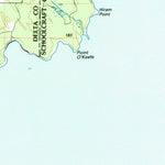 United States Geological Survey Manistique, MI (1983, 100000-Scale) digital map