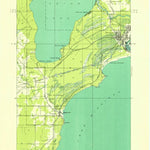 United States Geological Survey Manistique West, MI (1931, 31680-Scale) digital map