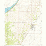 United States Geological Survey Manito, IL (1971, 24000-Scale) digital map