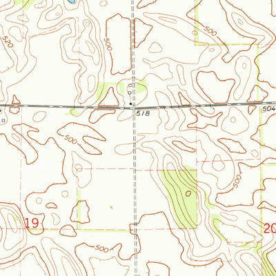 United States Geological Survey Manito, IL (1971, 24000-Scale) digital map