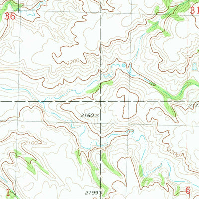 United States Geological Survey Manitou, ND (1981, 24000-Scale) digital map