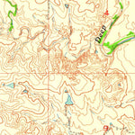 United States Geological Survey Manitou, OK (1956, 24000-Scale) digital map