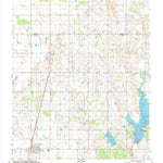United States Geological Survey Manitou, OK (1991, 24000-Scale) digital map